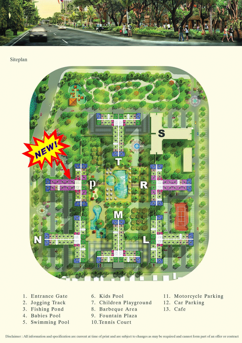 Green Palace Site Plan